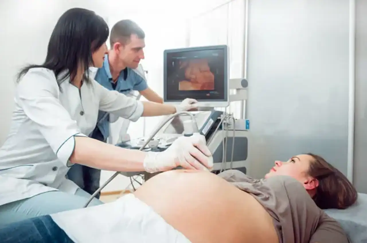 Obstetric ultrasonogram