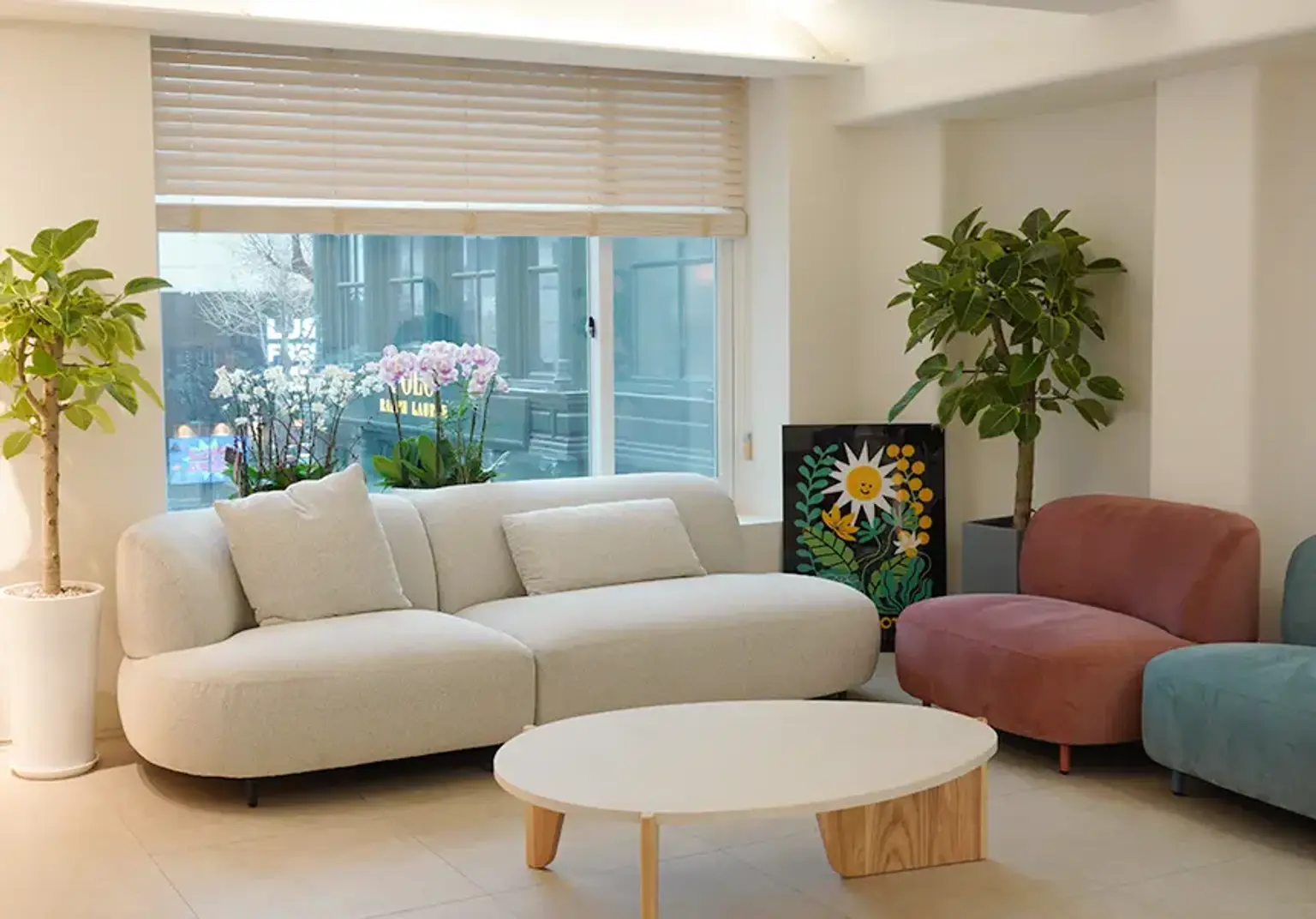 Intérieur de la clinique