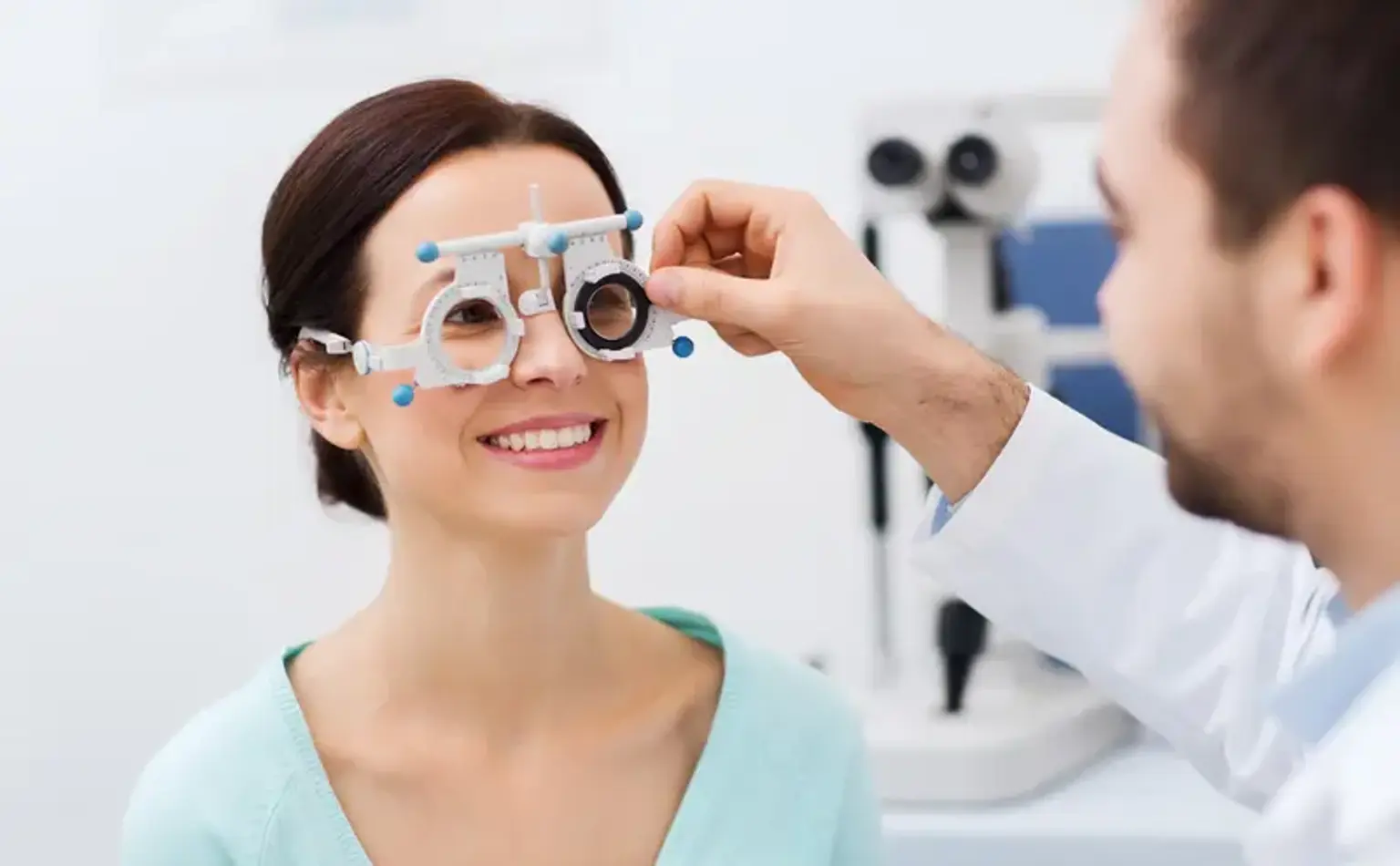 Vision Correction procedure was performing by doctor
