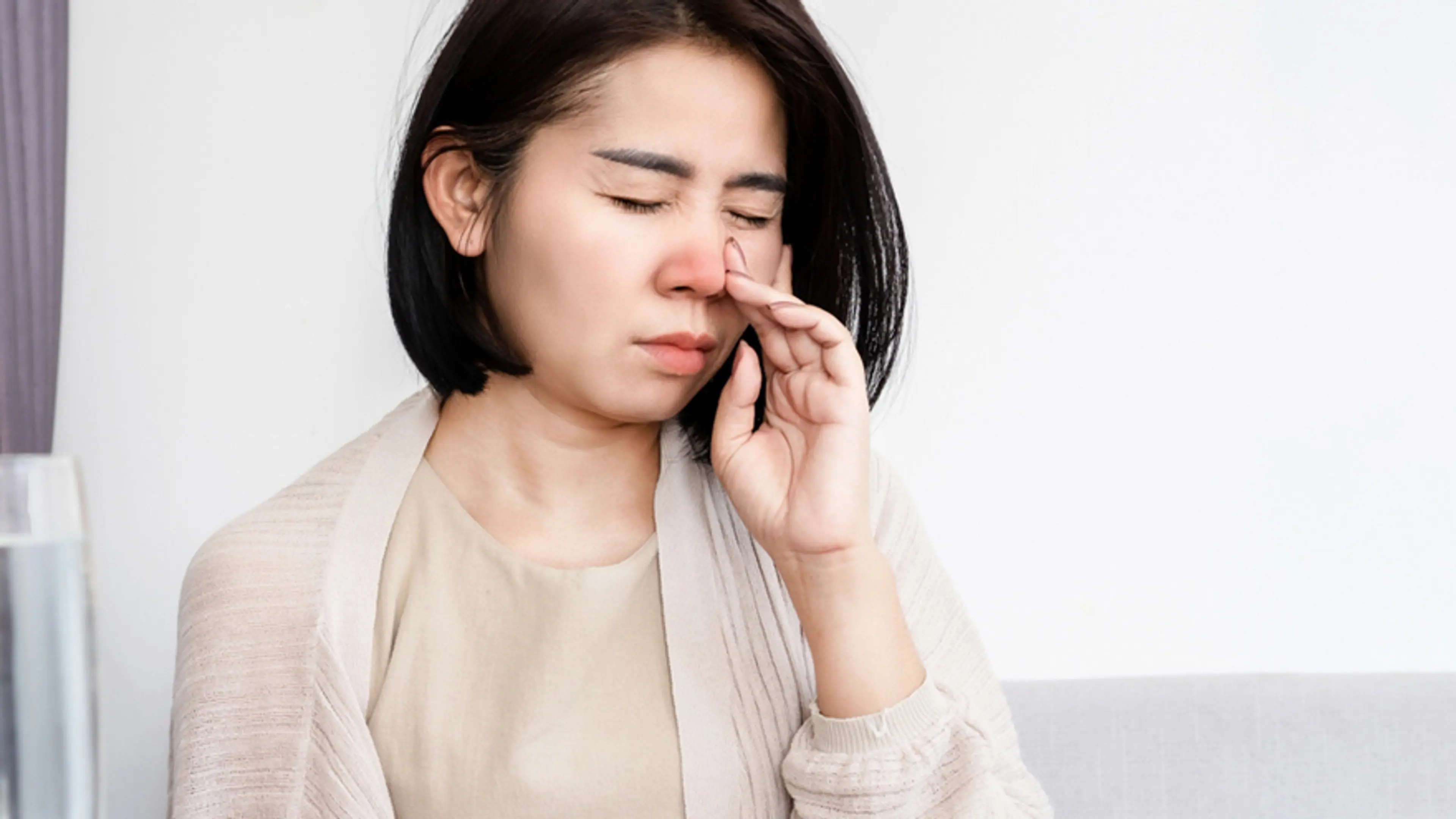 sounding stuffed up”