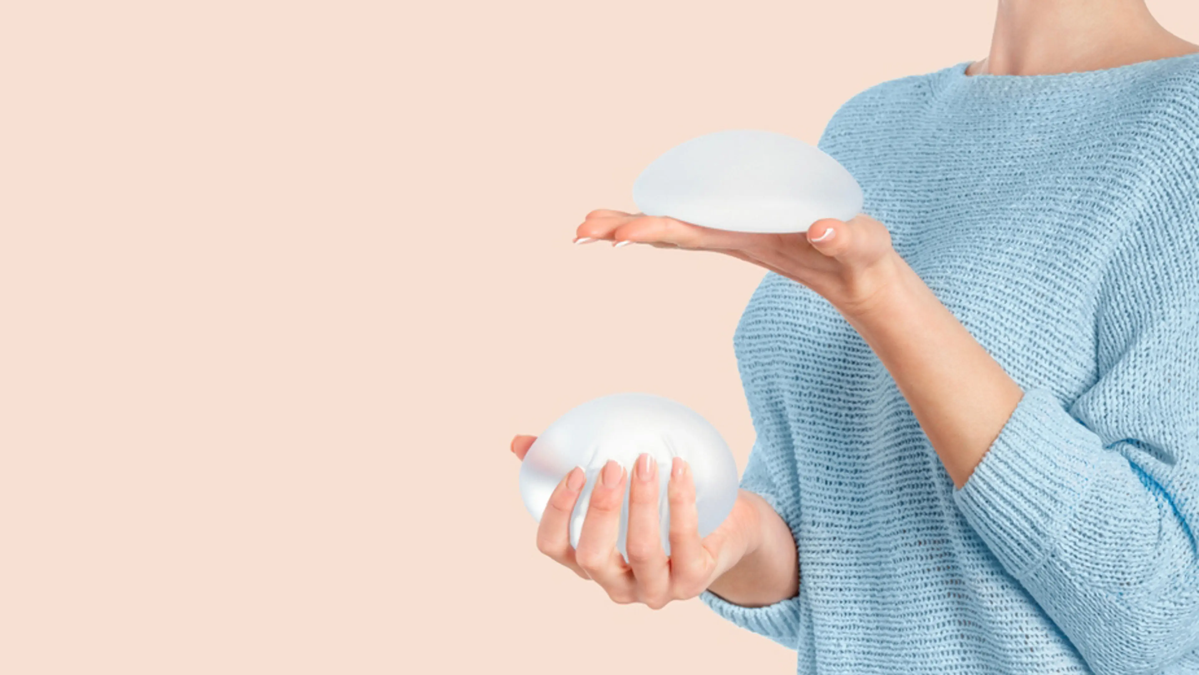 硅胶与盐水隆胸假体