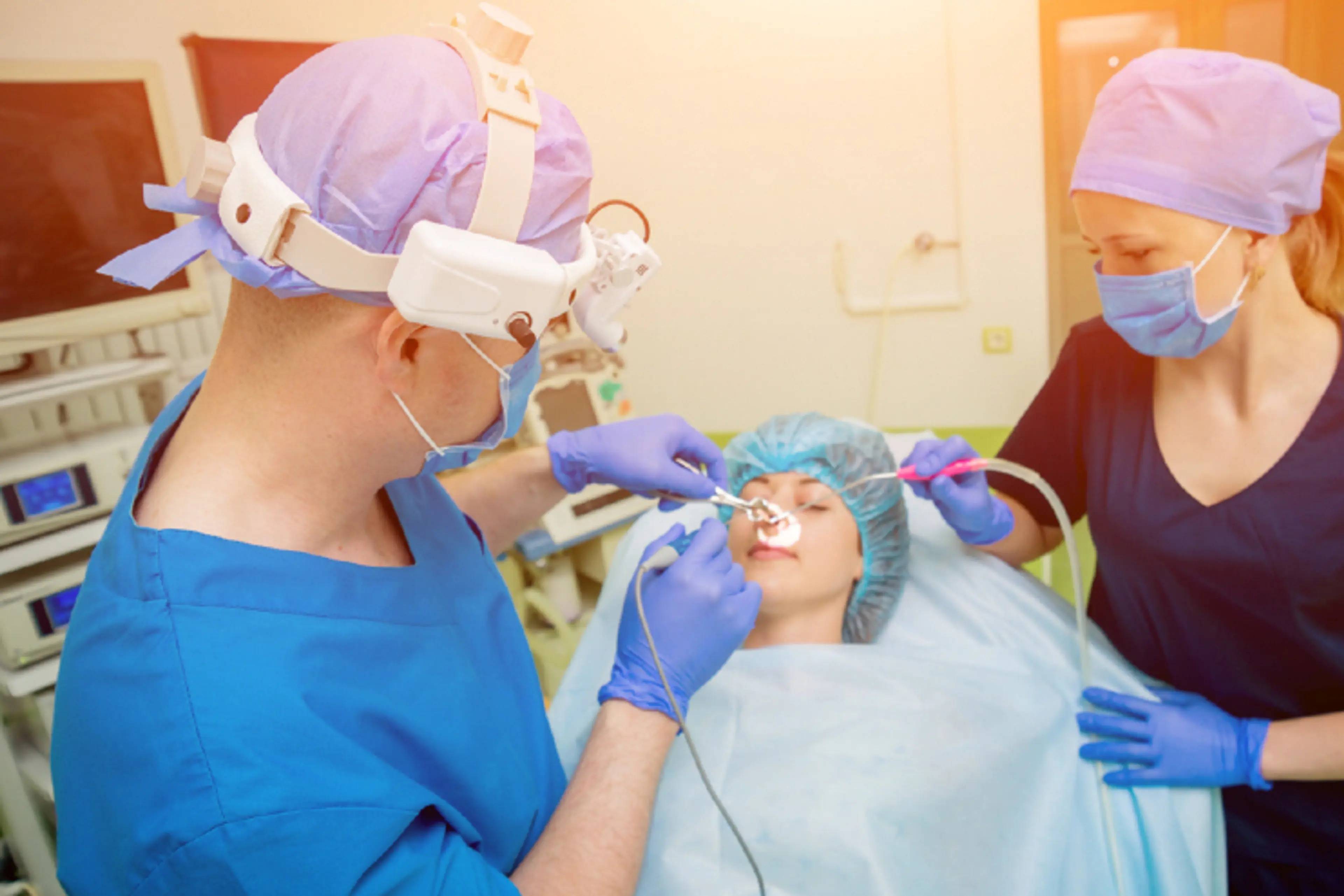 Nose Surgery After an Accident