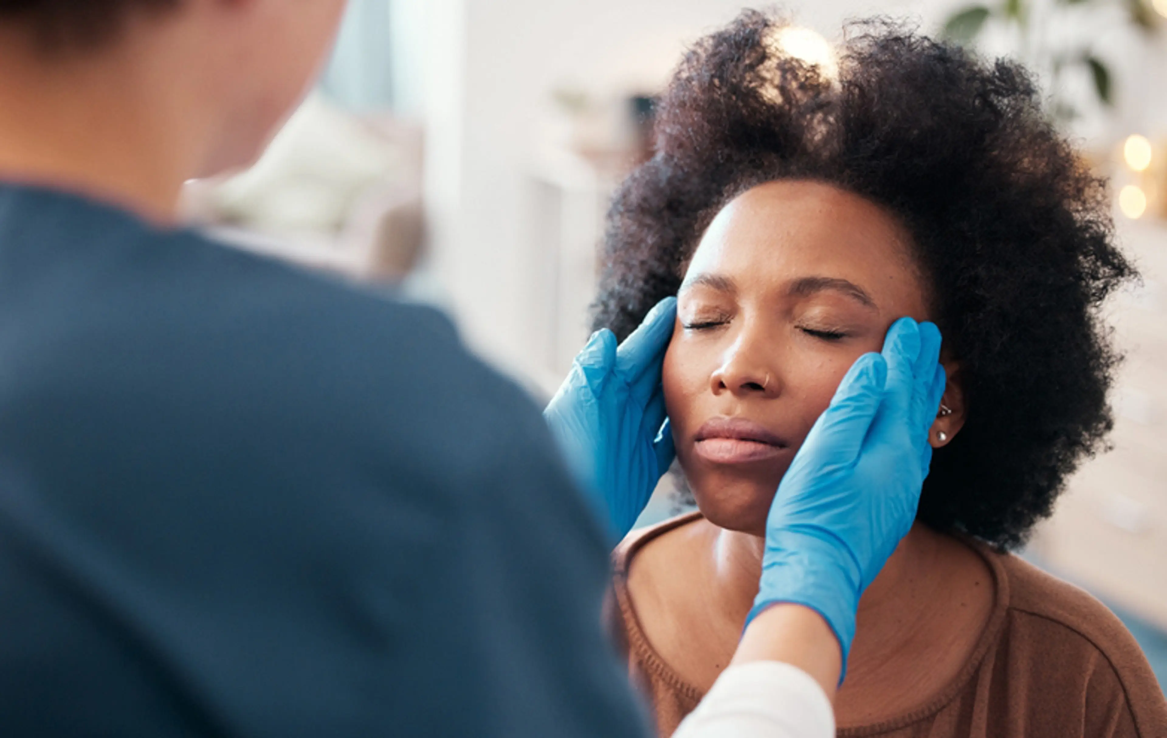 Rhinoplasty consultation