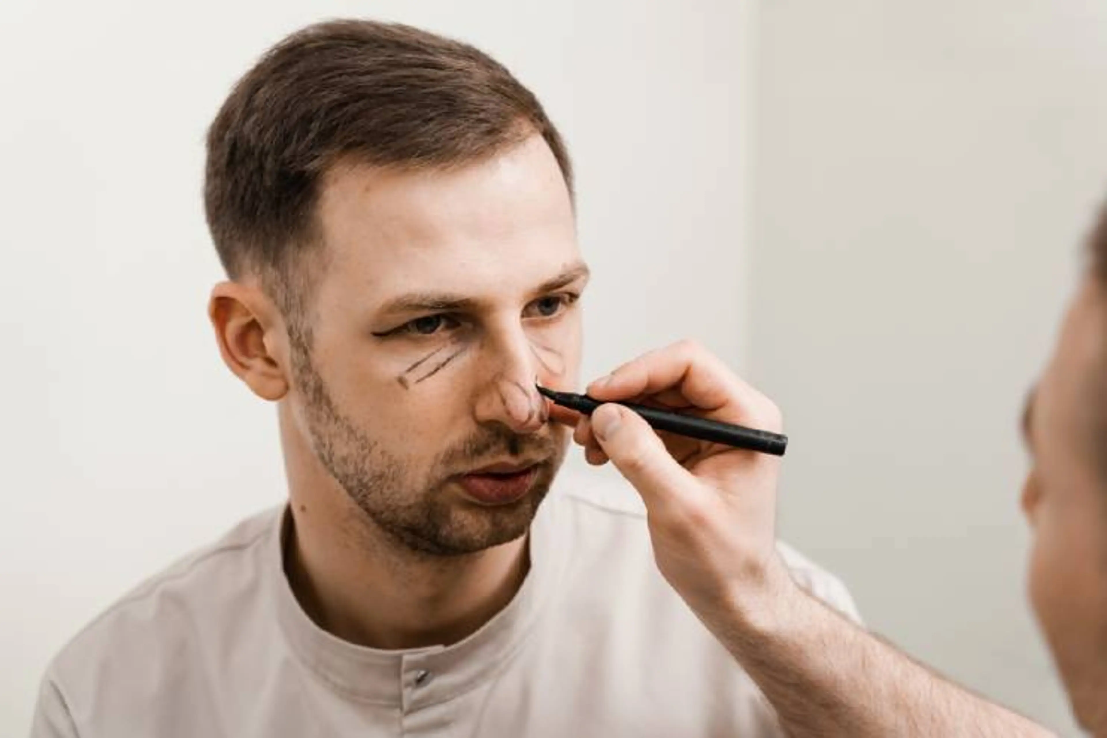 Men rhinoplasty