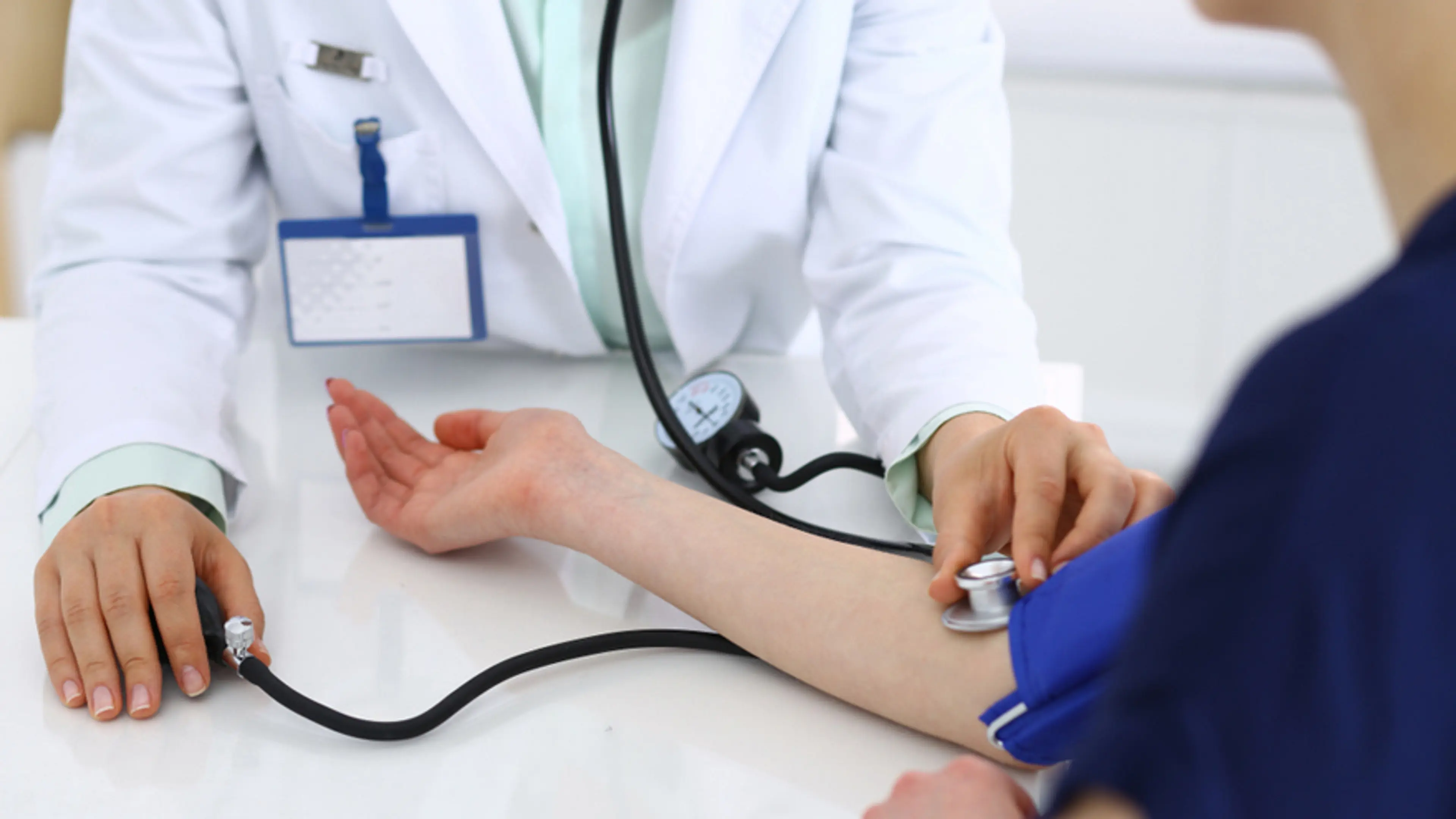 sudden drop in blood pressure